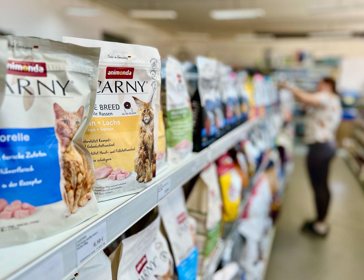 Predajňa Ani-Pet v Nitre s produktami Animonda