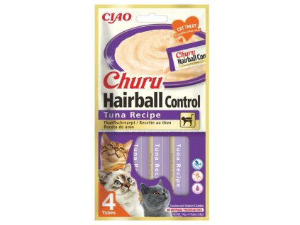 Inaba Cat Churu Hairball Tuniak 4ks