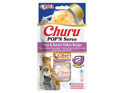 Inaba Cat Pop N Serve Tuniak a bonito 70g