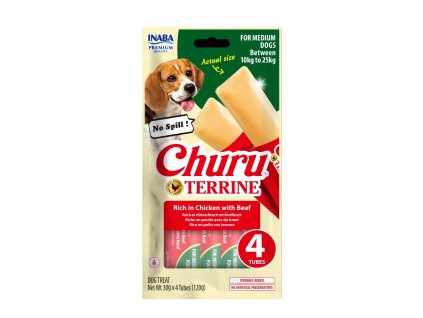 Inaba Churu Terrine Medium Kura hovadzie 120g