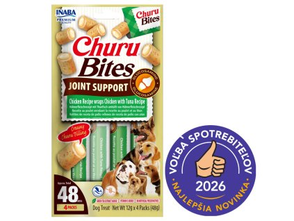 Inaba Dog Churu Joint Kuracie a tuniak 4ks 48g volba