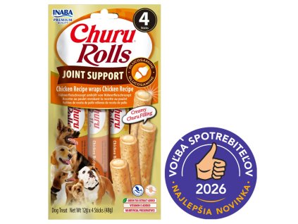 Inaba Dog Churu Joint Rolls Kuracie 4ks 48g volba