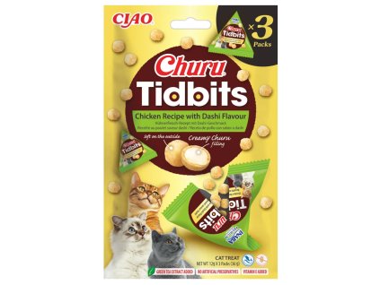 Inaba Cat Churu Tidbits kuracie dashi 36g