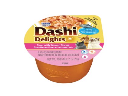 Inaba Dashi Delights Tuniak a losos 70g