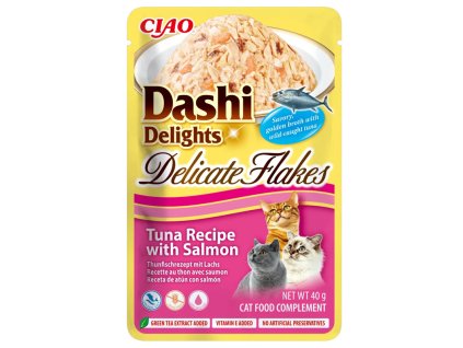 Inaba Cat Dashi Delicate flakes tuniak a losos 40g