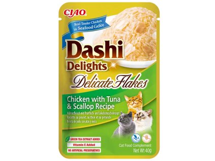 Inaba Cat Dashi Delicate flakes kura a tuniak a hrebenatka 40g