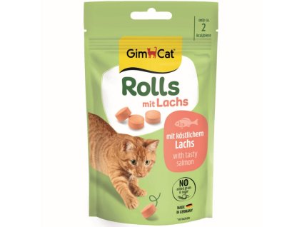 Gimcat Rolls Salmon 40g