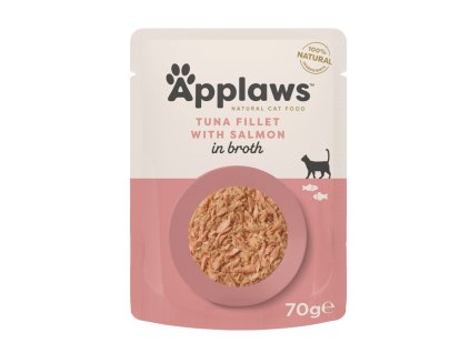 Applaws Adult Tuna a losos 70g kapsicka