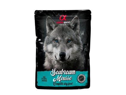 Alpha Spirit Seabream Mousse 300g