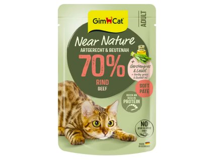 Gimcat Near Nature Beef 85g