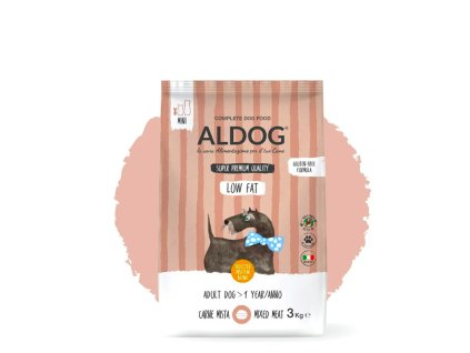 Aldog Adult Low Fat Mini 3kg