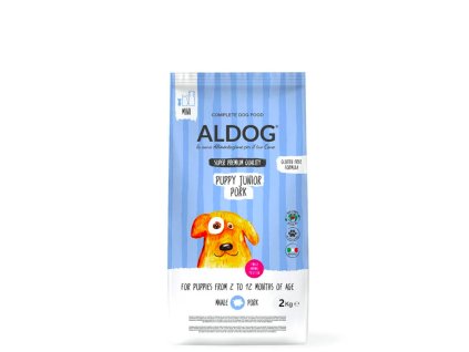 Aldog Puppy Junior Pork Mini 2kg
